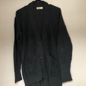 Dark Grey American Eagle Cardigan size L